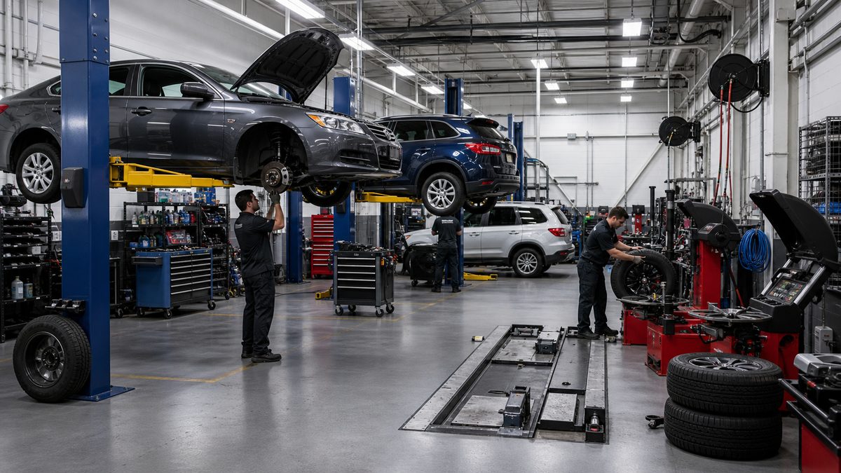 Repair Shop Design and Renovation Guide: Checklist Pre-Opening Planning automotive repair shop planning article image 3