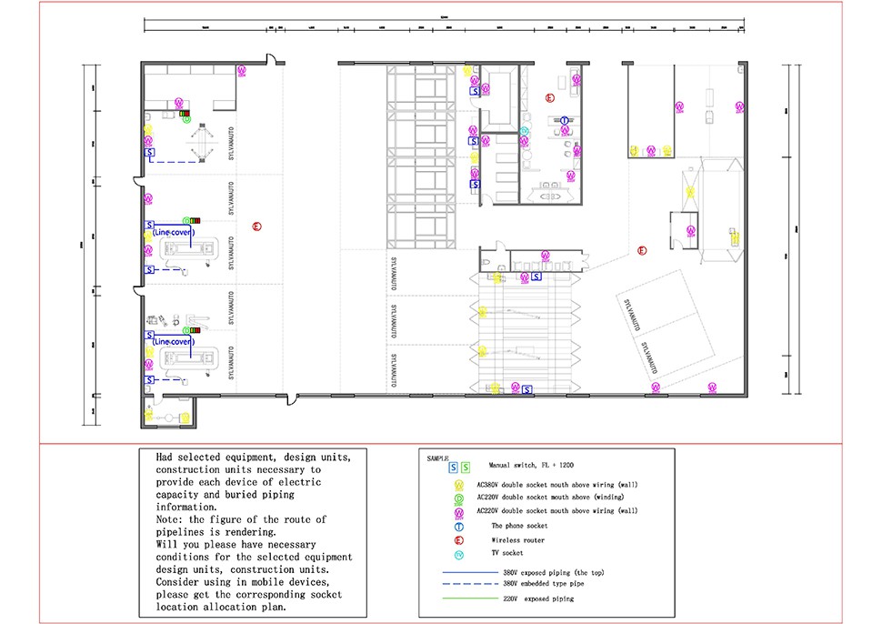 ABRA Los Angeles, United States Full-Service Repair Shop / Collision Repair Center / Overseas Case automotive workshop layout and construction drawing 3