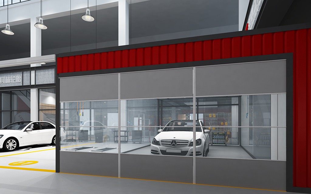 安徽宿州二类汽修厂设计案例-邦驰之星 安徽宿州 Auto Workshop 汽修厂空间设计效果图 16
