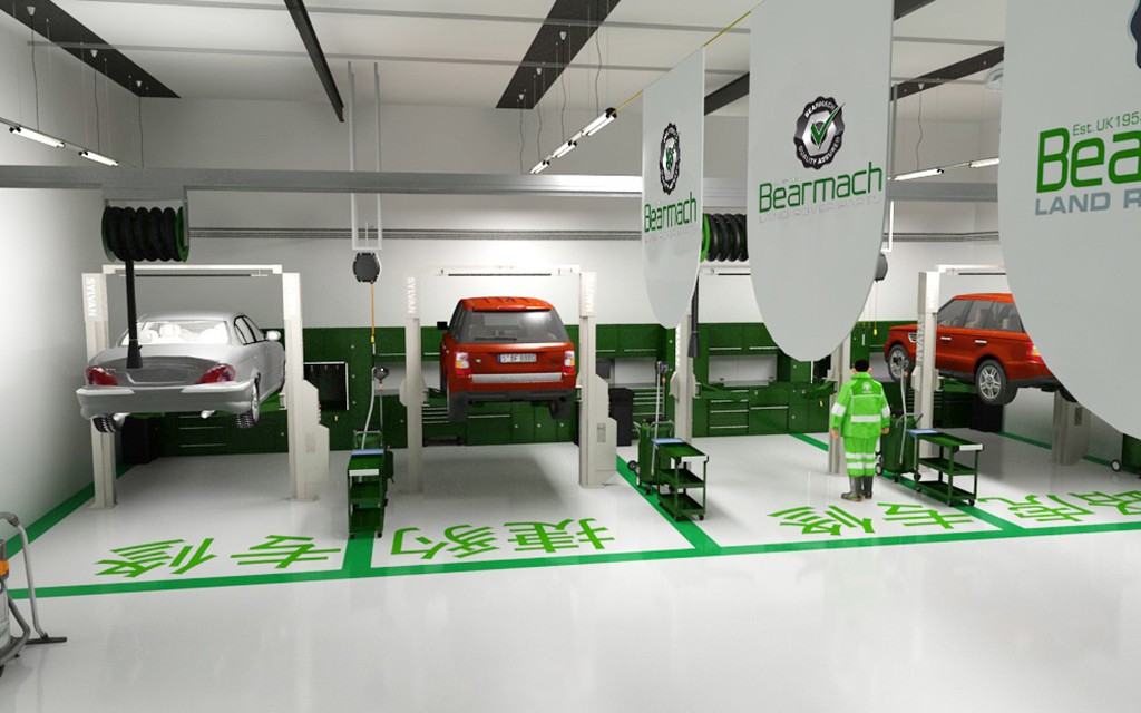 国外2S店设计案例-贝尔马克2S店 北京 4S/3S Shop 汽修厂空间设计效果图 10