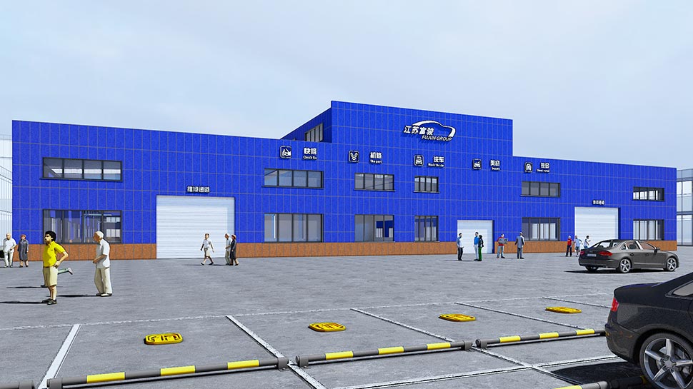 Suzhou Fujun Auto Service Store Kunshan, China Repair Shop / Chain Brand / Collision Center / 4S Dealership auto repair shop design case cover image workshop layout and spatial planning