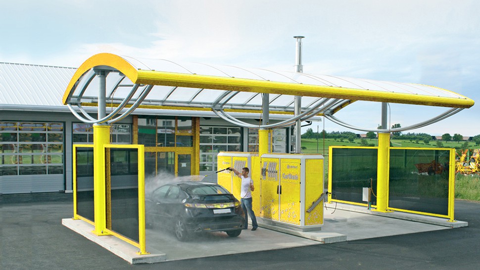 Ghana car wash China Car Wash and Detailing / Overseas Case auto repair shop design case cover image workshop layout and spatial planning