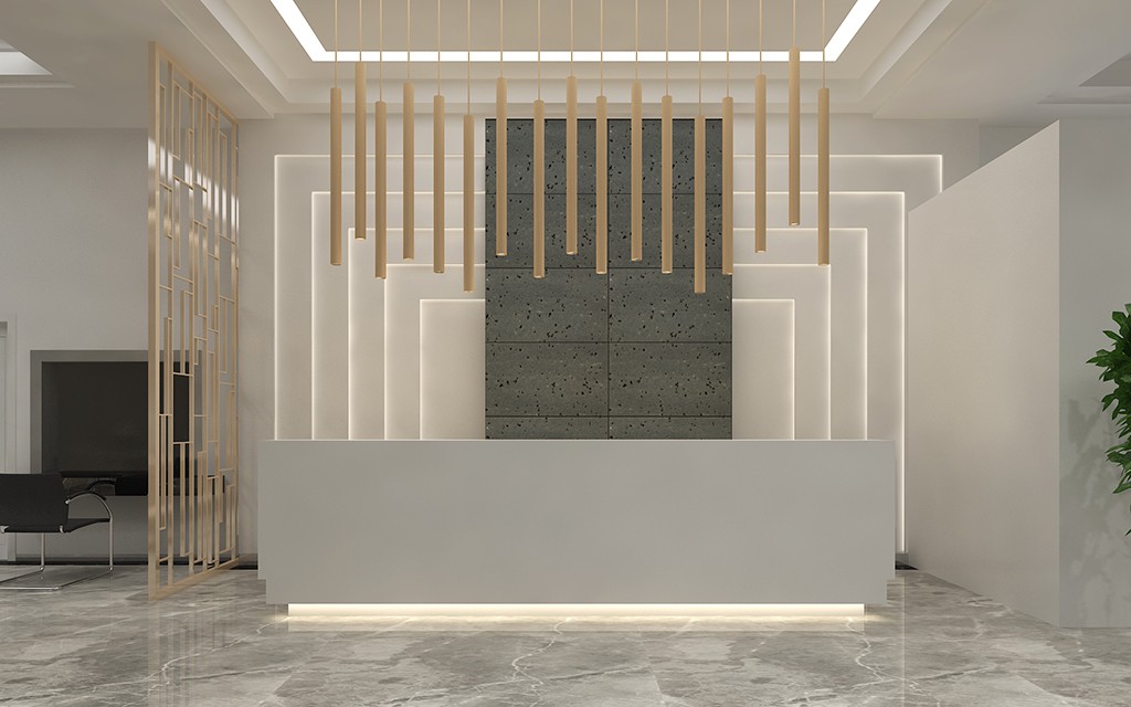 HengDeBao Shiyan, Hubei, China Full-Service Repair Shop auto repair shop spatial design rendering 2