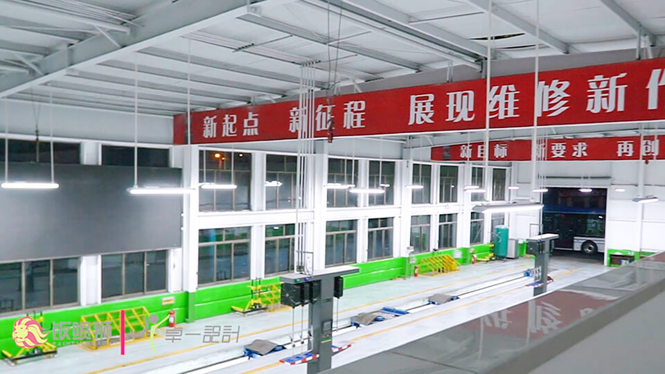 济南公交维修保养车间升级改造 山东济南 商用/公交维修 / 老店升级 汽修厂现场实景与施工落地图 6