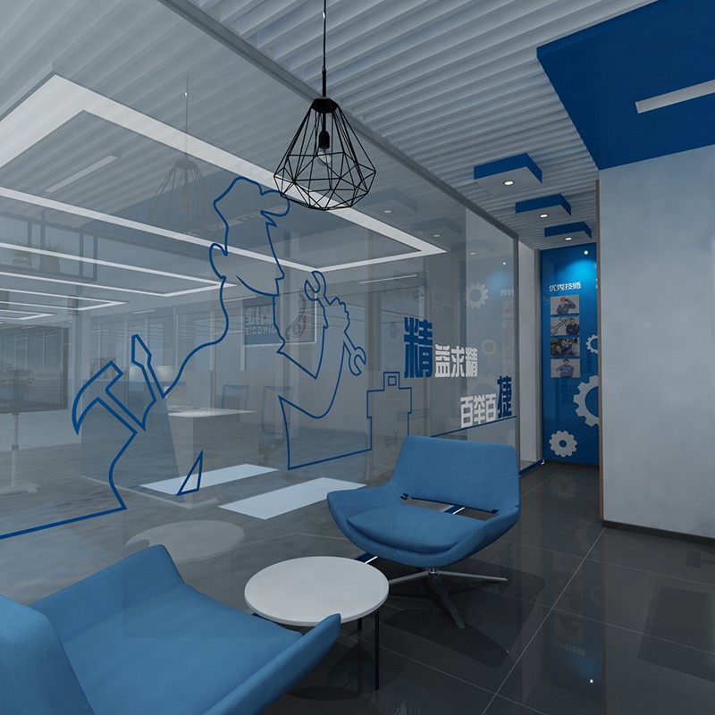 JingJie Beijing, China Quick Service / Chain Brand auto repair shop spatial design rendering 5