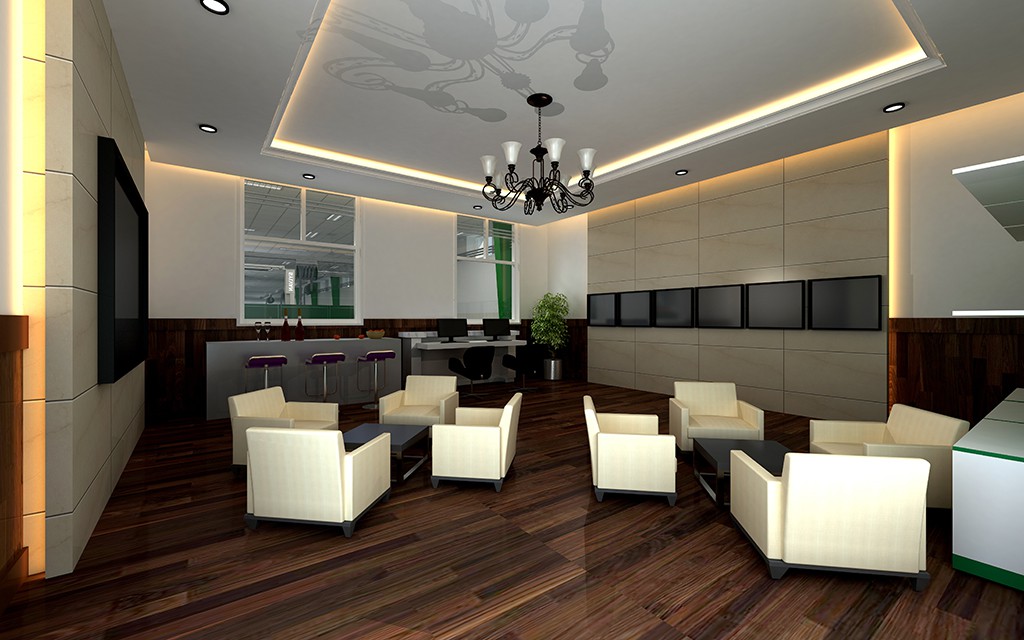 JingXin Beijing, China Full-Service Repair Shop auto repair shop spatial design rendering 6
