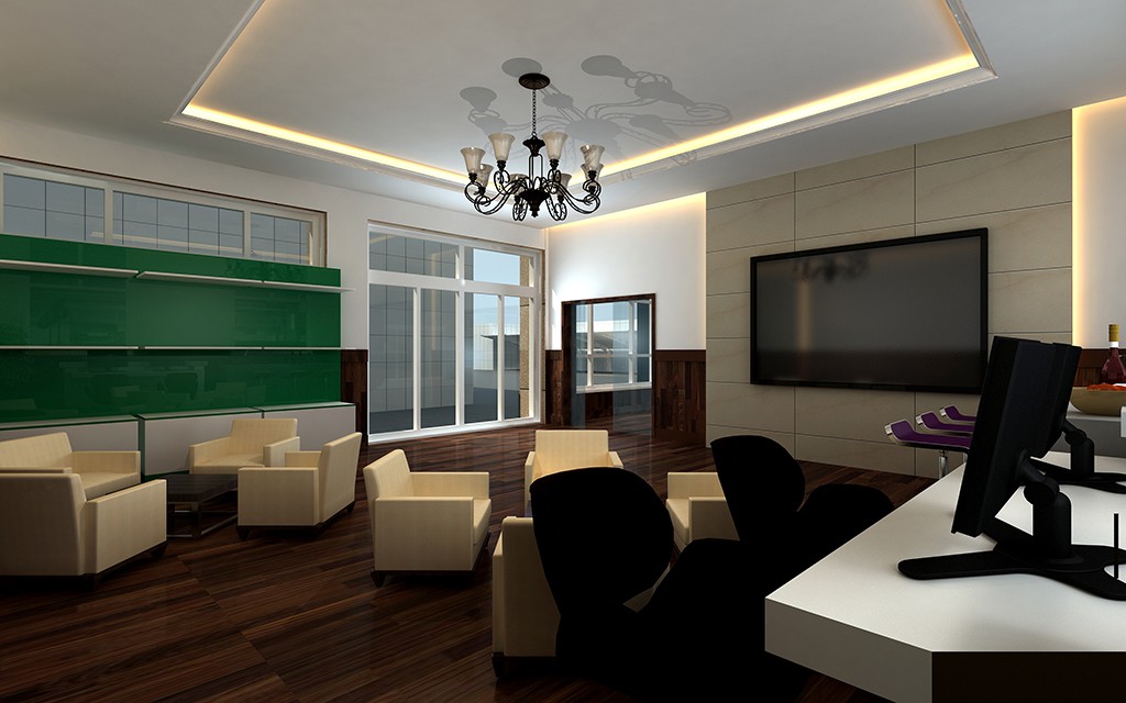 JingXin Beijing, China Full-Service Repair Shop auto repair shop spatial design rendering 7
