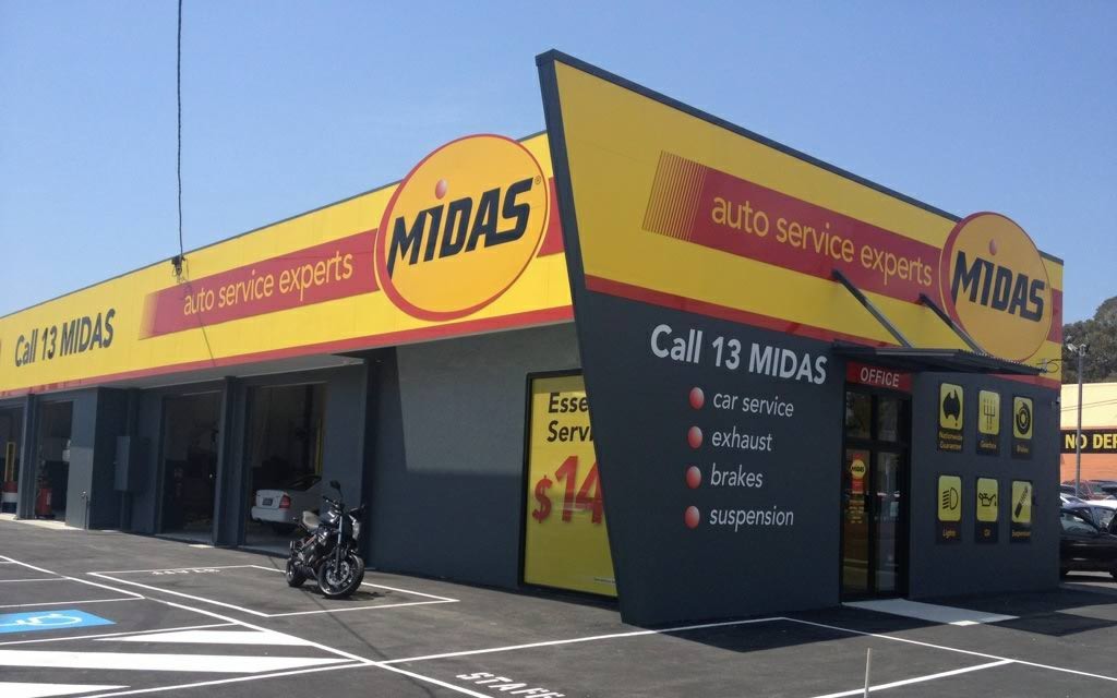 国外汽车快修连锁店设计案例-美国MIDAS 美国加州 Mechanical Repair Shop 汽修厂现场实景与施工落地图 1