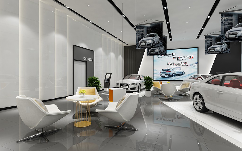 Tianao China Full-Service Repair Shop auto repair shop spatial design rendering 7