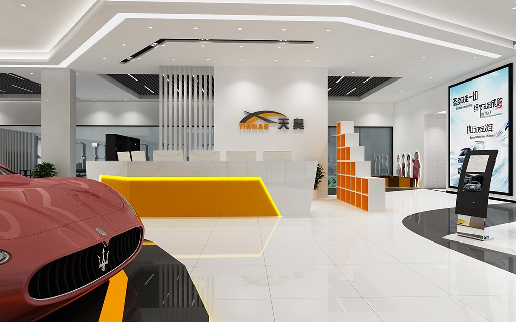 Tianao China Full-Service Repair Shop auto repair shop spatial design rendering 11