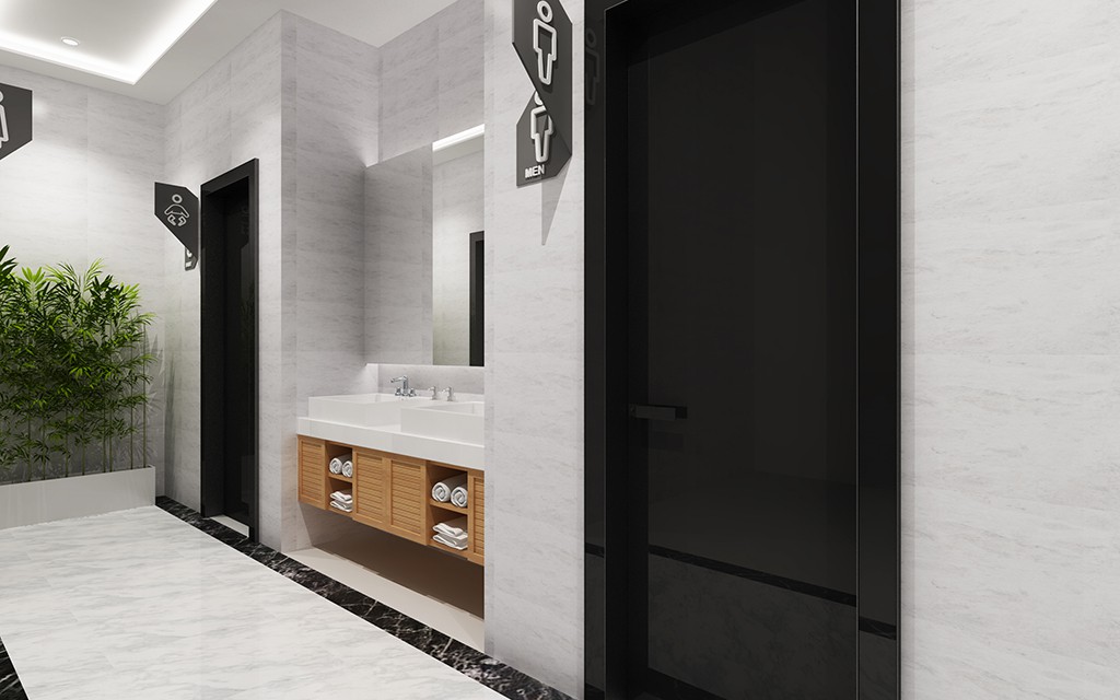 Tianao China Full-Service Repair Shop auto repair shop spatial design rendering 13