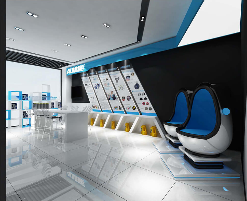 北京快修连锁店设计-天元陆兵 北京 快修快保 / 连锁门店 汽修厂空间设计效果图 9