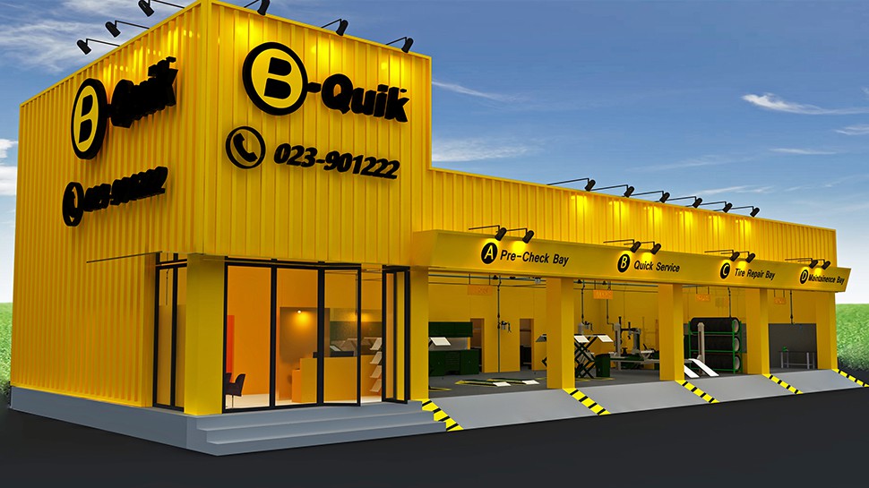 Thailand B-Quik Tire Chain Store case cover
