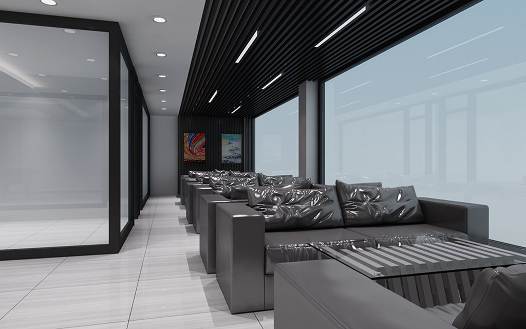 XingZhiBao Chifeng, Inner Mongolia, China Full-Service Repair Shop auto repair shop spatial design rendering 11