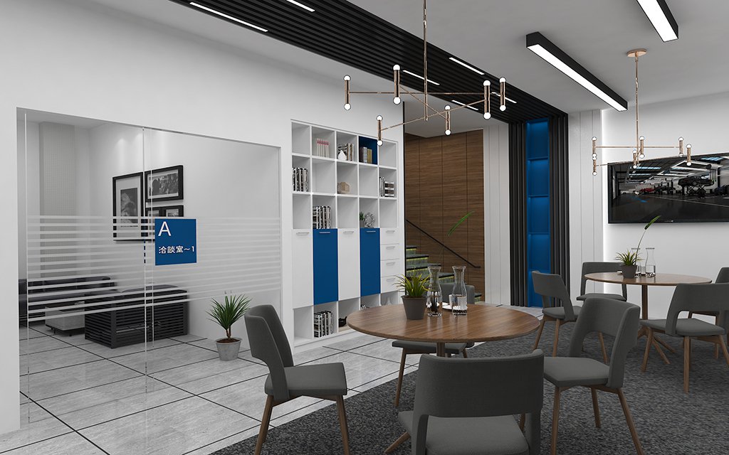 XingZhiBao Chifeng, Inner Mongolia, China Full-Service Repair Shop auto repair shop spatial design rendering 13