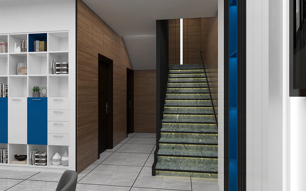 XingZhiBao Chifeng, Inner Mongolia, China Full-Service Repair Shop auto repair shop spatial design rendering 14