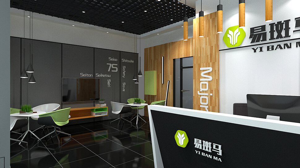 北京汽车保养连锁店设计案例-易斑马 北京 快修快保 / 连锁汽服 汽修厂空间设计效果图 2